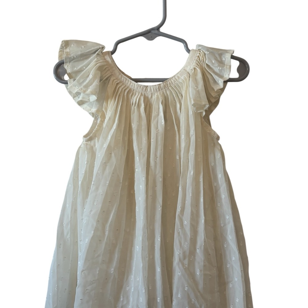 BABY GAP Baby Cream Textured Dress